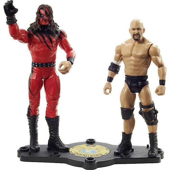 Mattel “Stone Cold” Steve Austin vs Kane Championship Action Figures