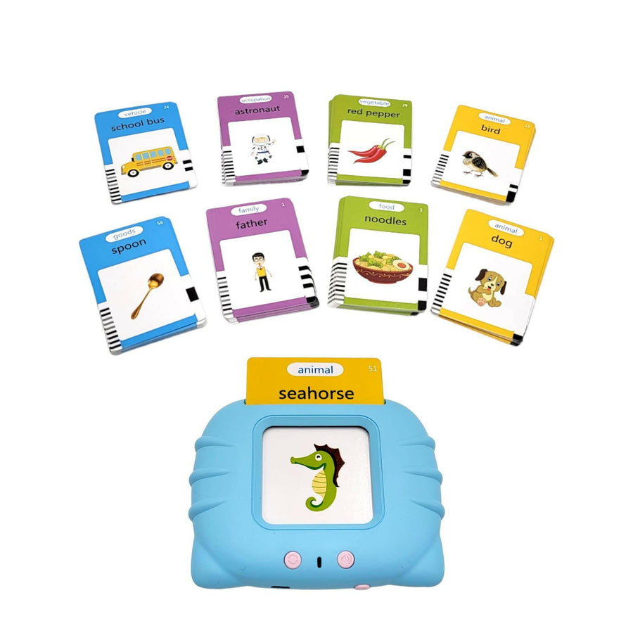 The Flash Cards for Toddlers with 242 pcs Word Cards Educational Words Learning Machine