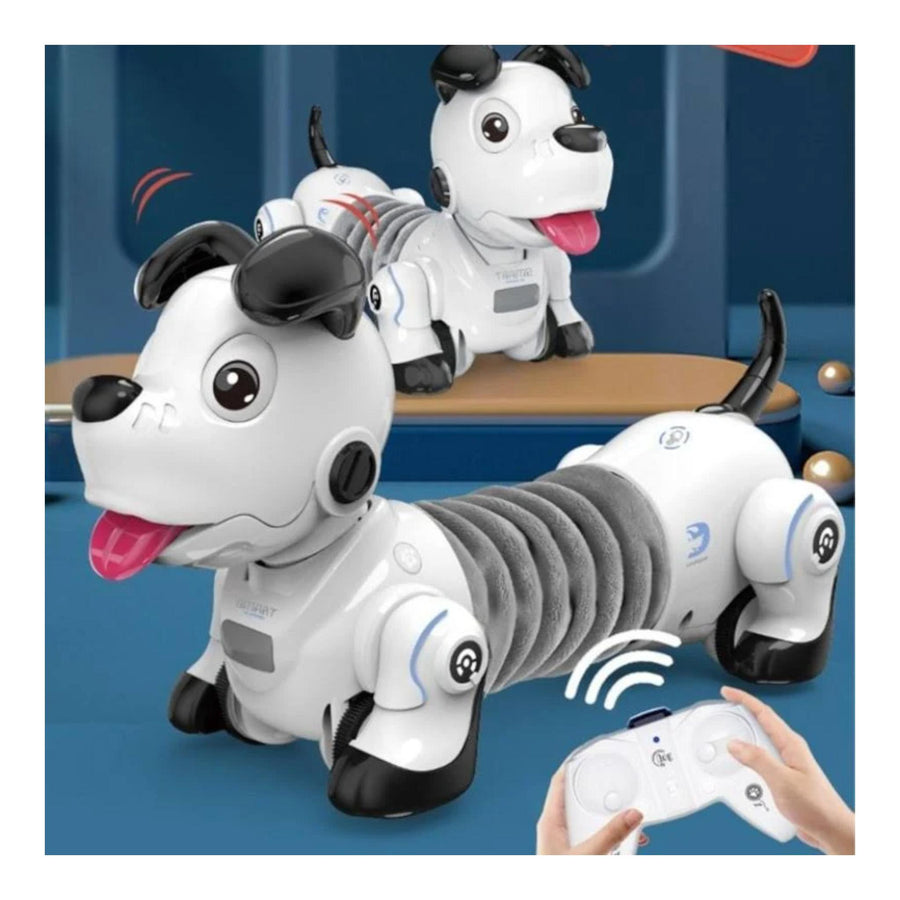 Remote Control Dachshund Dog RC Robotic Stunt Puppy Toys