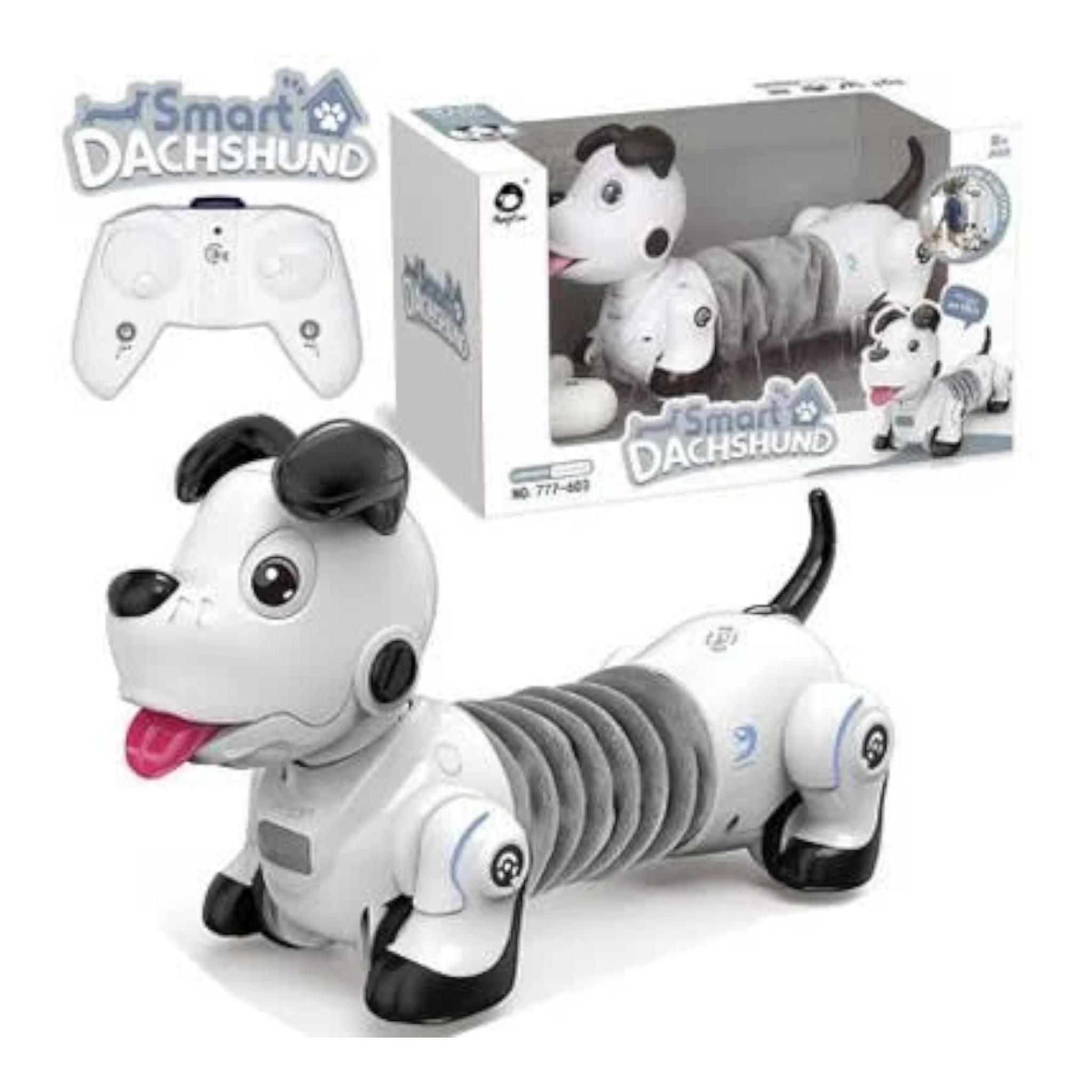 Remote Control Dachshund Dog RC Robotic Stunt Puppy Toys