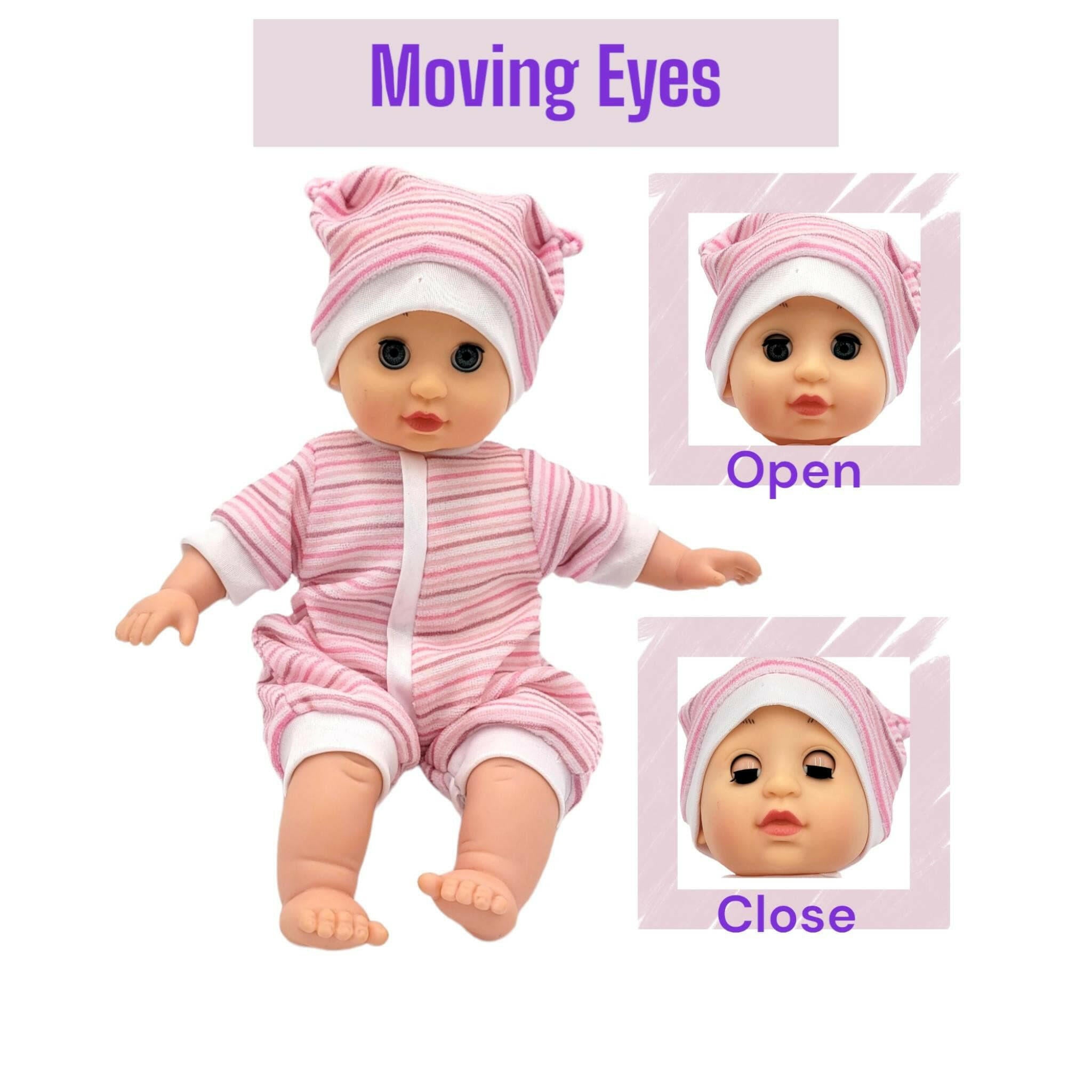 14 Inch Soft Baby Doll Can Speak 12 Baby Sounds With Doctor Set