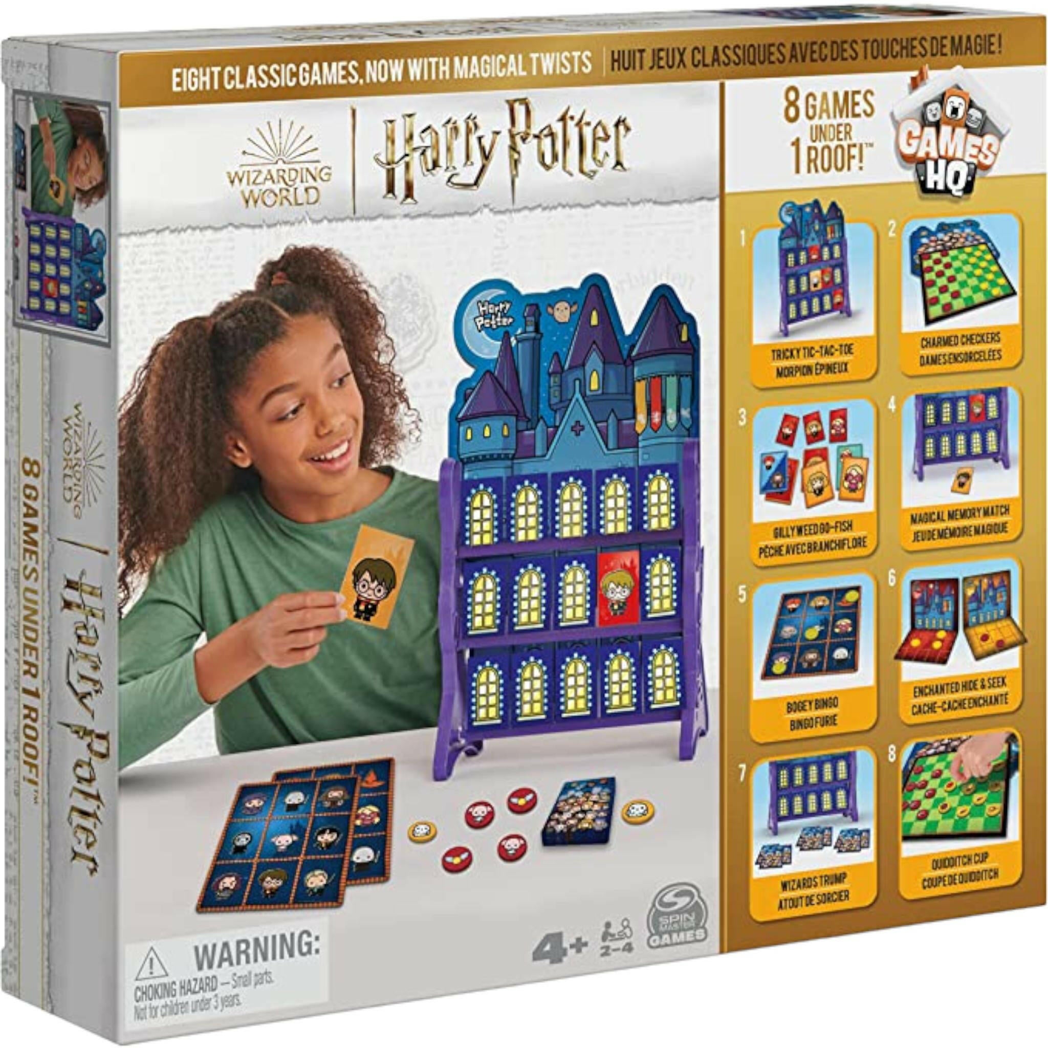 Spin Master Harry Potter Games HQ 8 Games in 1 Multi Game