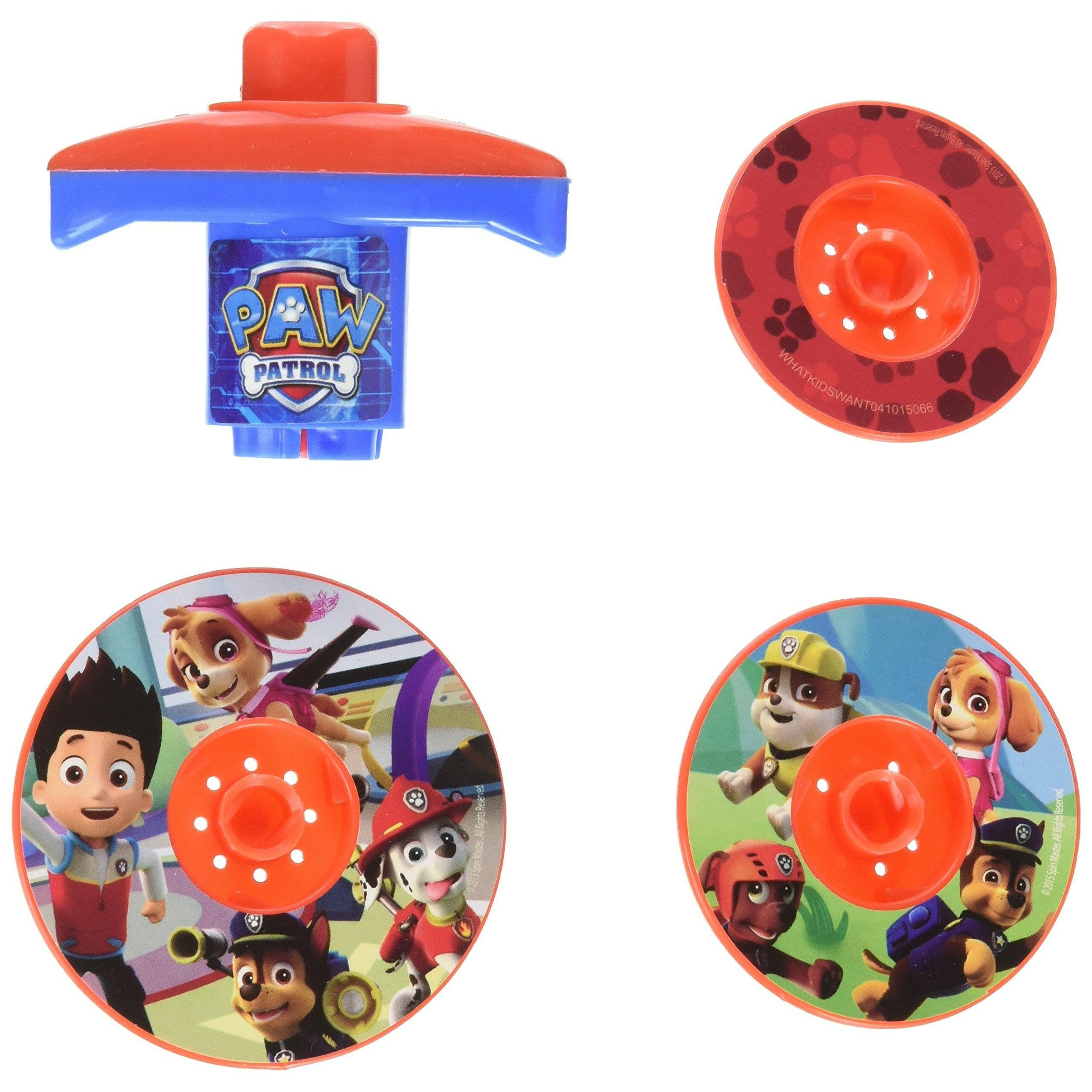 Paw patrol spinning sales toy