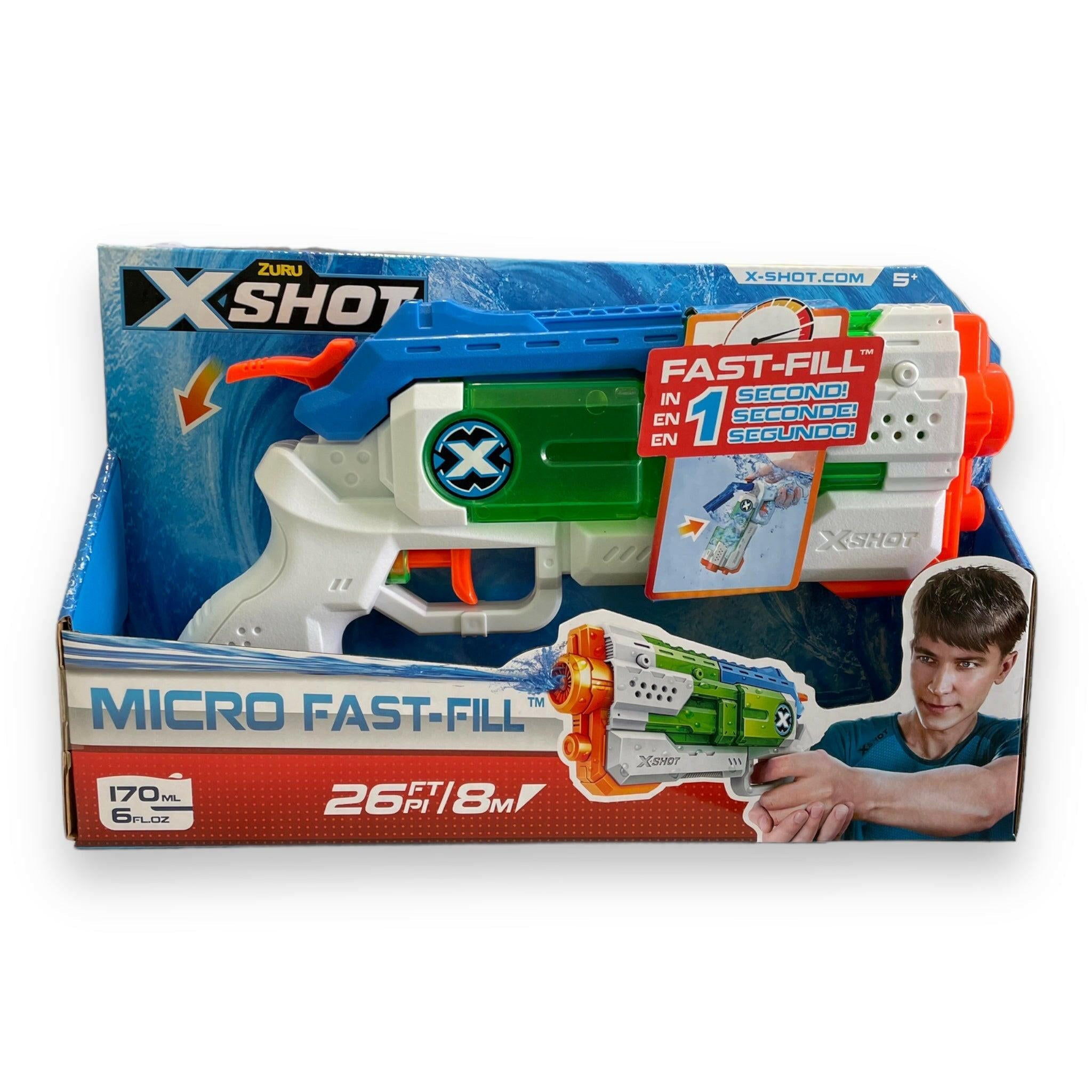 X-Shot Water Fast-fill Warfar Micro Fast Fill Water Blaster Gun