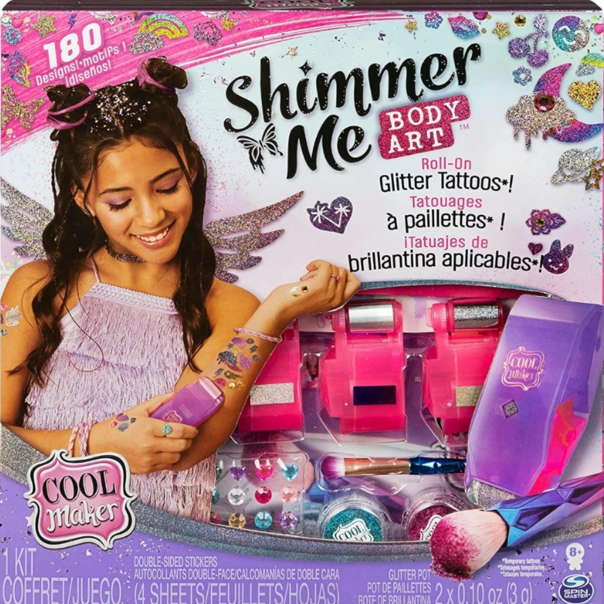 Arts And Crafts Cool Maker Shimmer Me Body Art