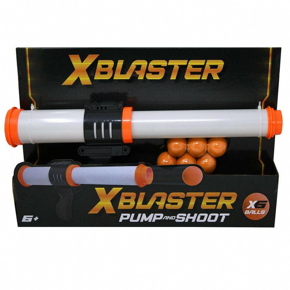 Xblaster Pump And Shoot With X6 Balls